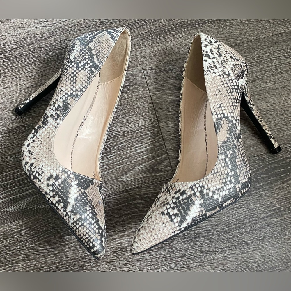 Charlotte Russe Snakeskin Heels